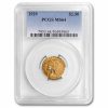 1929 $2.50 Indian Gold Quarter Eagle MS-64 PCGS