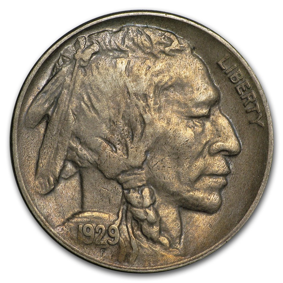 1929-D Buffalo Nickel AU
