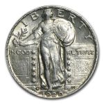1929-D Standing Liberty Quarter AU