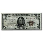 1929 (G-Chicago) $50 Brown Seal FRBN XF (Fr#1880-G)