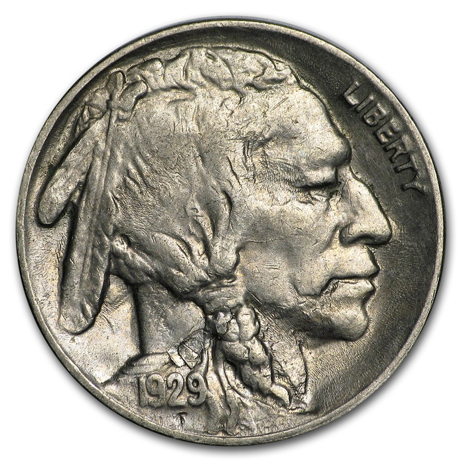 1929-S Buffalo Nickel AU