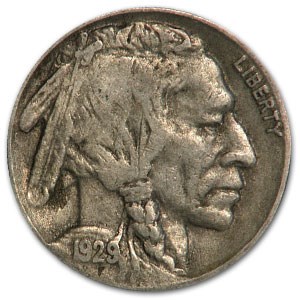 1929-S Buffalo Nickel VF