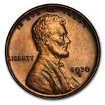 1930-S Lincoln Cent BU (Red)