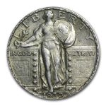 1930 Standing Liberty Quarter AU