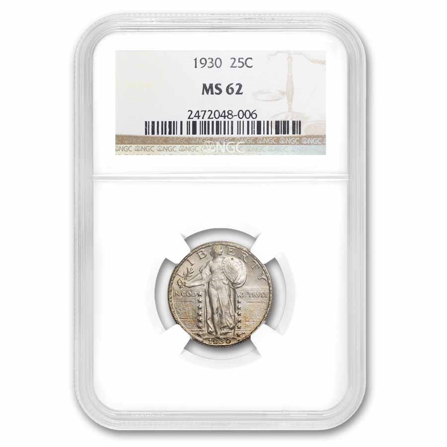 1930 Standing Liberty Quarter MS-62 NGC