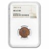 1931-D Lincoln Cent MS-63 NGC (Red/Brown)