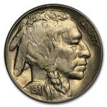 1931-S Buffalo Nickel BU