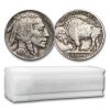 1931-S Buffalo Nickels 40-Coin Roll Avg Circ