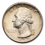 1932-D Washington Quarter BU