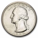 1932 Washington Quarter BU