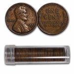 1933-D Lincoln Cent 50-Coin Roll Avg Circ