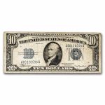 1934 $10 Silver Certificate Fine (Fr#1701)
