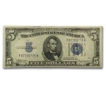 1934/1934-A $5.00 Silver Certificate XF