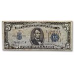1934-1934-D $5.00 Silver Certificates VG/VF