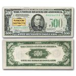 1934/34-A $500 FRN VF (Districts of Our Choice)