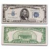 1934 $5.00 Silver Certificates CU