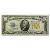 1934-A $10 Yellow Seal North Africa VF+ (Fr#2309)