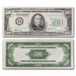 1934-A (B-New York) $500 FRN VF (Fr#2202-B)