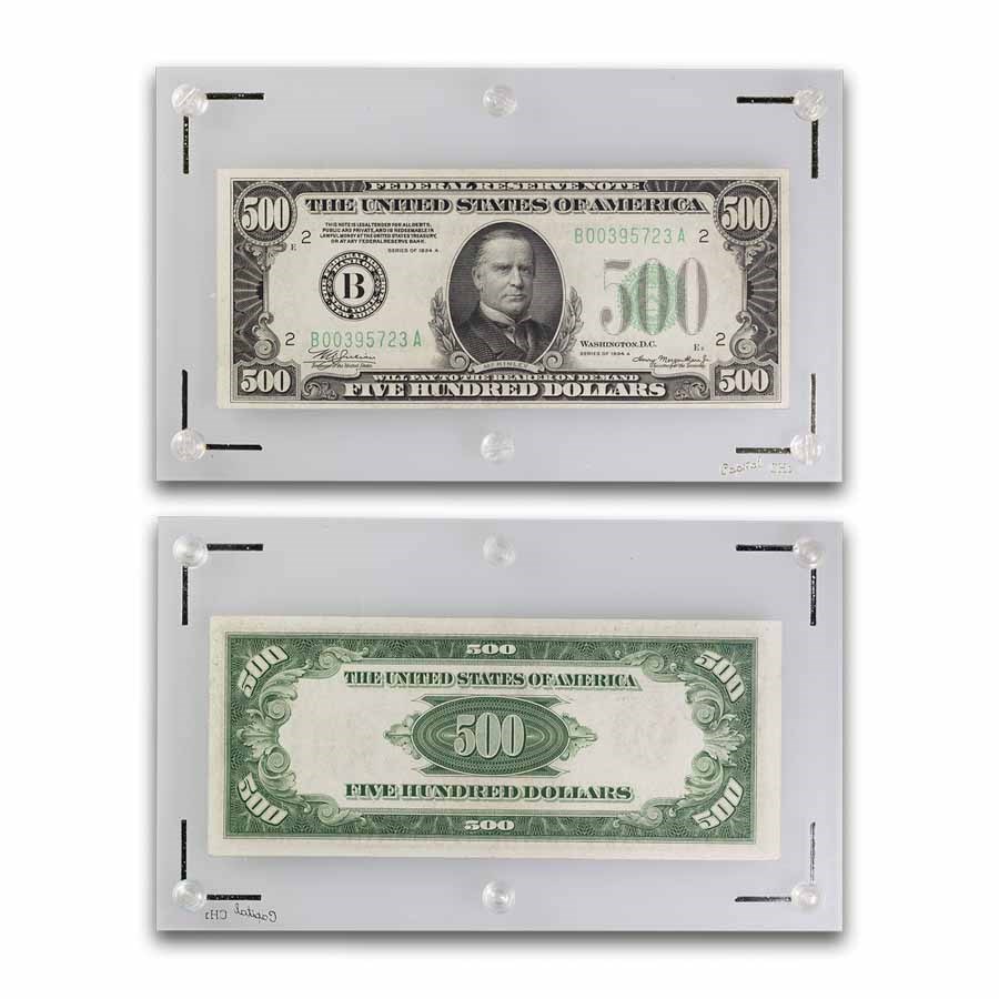 1934-A (B-New York) $500 FRN XF (Fr#2202-B)