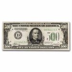 1934-A (D-Cleveland) $500 FRN VF (Fr#2202-D)