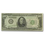 1934-A (D-Cleveland) $500 FRN XF (Fr#2202-D)