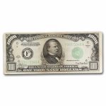 1934-A (F-Atlanta) $1,000 FRN VF (Fr#2212-F) Details