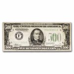 1934-A (F-Atlanta) $500 FRN VF (Fr#2202-F)