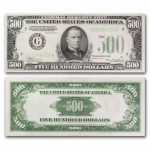 1934-A (G-Chicago) $500 FRN VF+ (Fr#2202-G)