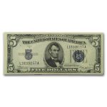 1934-B $5.00 Silver Certificate CU (Fr#1652)