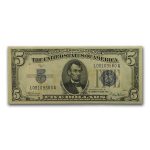1934-B $5.00 Silver Certificate XF (Fr#1652)