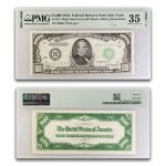 1934 (B-New York) $1,000 FRN VF-35 PMG (Fr#2211-B)