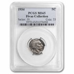 1934 Buffalo Nickel MS-65 PCGS