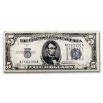 1934-C $5.00 Silver Certificate Fine (Fr#1653)
