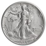 1934-D Walking Liberty Half Dollar BU