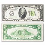 1934 (G-Chicago) $10 FRN VF (Fr#2004-G) Light Green Seal