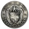 1934 Panama Silver 1/2 Balboa XF (ASW 0.3617)