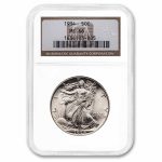 1934 Walking Liberty Half Dollar MS-66 NGC