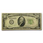 1934's $10 FRN VG/VF
