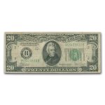 1934's $20 FRN VG/VF (Random Districts)
