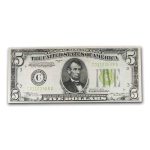 1934s $5.00 FRN AU (District of our Choice)