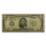 1934s $5.00 FRN VG/VF (District of our Choice)