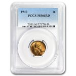 1935-1958 Lincoln Cent MS-66 PCGS (Red, Dates of our Choice)