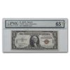 1935-A $1.00 Brown Seal Hawaii CU-65 EPQ PMG (Fr#2300)