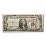 1935-A $1.00 Brown Seal Hawaii VG/VF (Fr#2300) Short Snorter