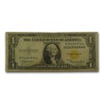 1935-A $1.00 Yellow Seal North Africa VG (Fr#2306)