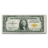 1935-A $1.00 Yellow Seal North Africa XF (Fr#2306)