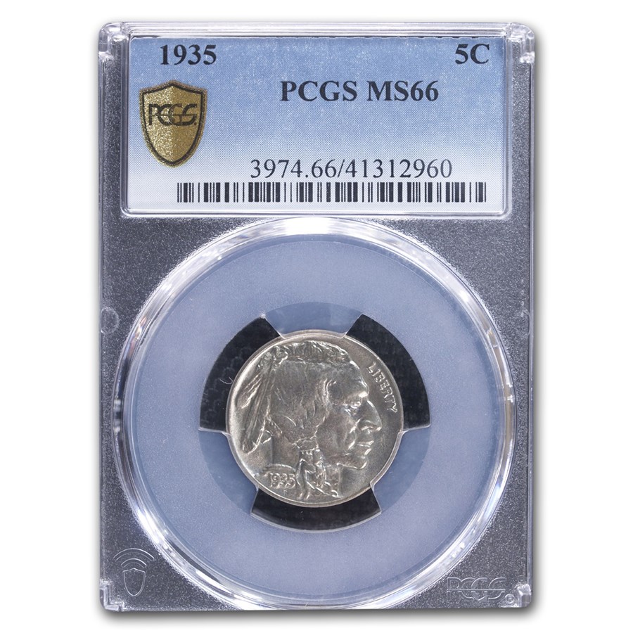 1935 Buffalo Nickel MS-66 PCGS