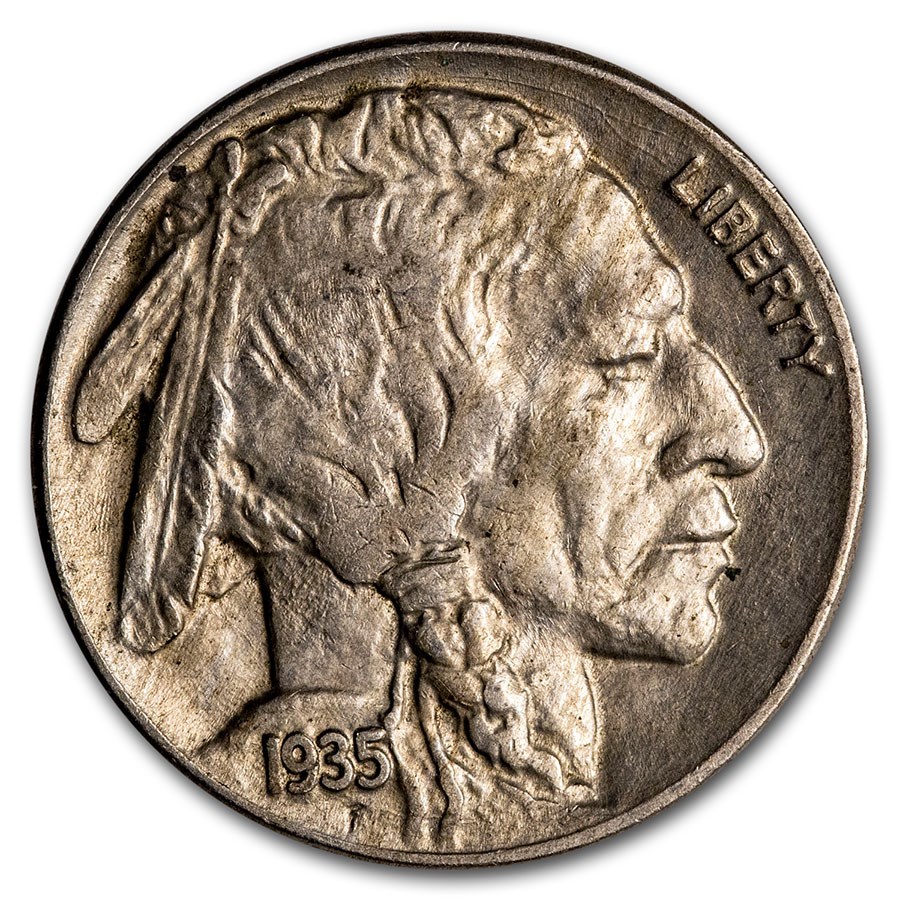 1935 Buffalo Nickel XF