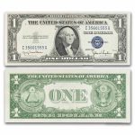 1935-D $1.00 Silver Certificate CU (Fr#1613N) Narrow Seal
