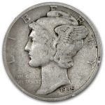 1935-D Mercury Dime Good/VF
